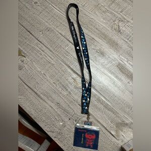 Disney Lanyard with Stitch Lanyard Pouch